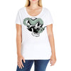skull and tentacles Ladies Curvy T-Shirt