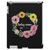 Floral Baby Name iPad 3 and 4 Case