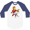 iron man (ironman parody) 3/4 Sleeve Shirt