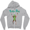 pickle rick Zipper Hoodie