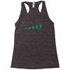 evolution of turtles Racerback Tank