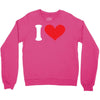 i heart customize it Crewneck Sweatshirt