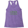 geek goddess kelly green Racerback Tank
