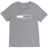 brain loading funny gamer computer geek funny V-Neck Tee