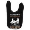 don't mess with my boxer Baby Bibs