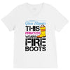 Forget Glass Slippers This Princess Wears Fire Boots V-Neck Tee