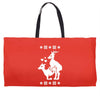 merry xmas Weekender Totes