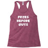 fries before guys Racerback Tank