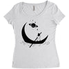 On The Moon Women's Triblend Scoop T-shirt