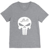 punisher infidel skull V-Neck Tee