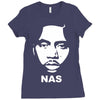 nas face Ladies Fitted T-Shirt