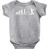 zombie evolution Baby Onesie