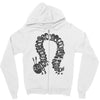 greedy caterpillar Zipper Hoodie