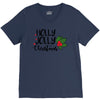 holly jolly christmas V-Neck Tee