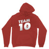 team 10 silver Unisex Hoodie