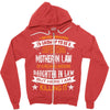 Super Cool Mother In Law Of A Freaking Awesome Daughter Zipper Hoodie