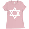 magen david Ladies Fitted T-Shirt
