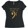 the way of bassline Women's Triblend Scoop T-shirt