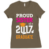 Class of 2017 Proud Sister Graduation Ladies Fitted T-Shirt