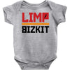 limp bizkit black logo Baby Bodysuit