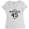 Impeach 45 Women's Triblend Scoop T-shirt