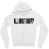 all about boo Zipper Hoodie