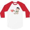 Cute Painter 3/4 Sleeve Shirt