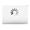 buffering  funny retro loading computer console fashion party Accessory Pouches