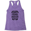 Super Cool Momma Of A Freaking Awesome Daughter Racerback Tank