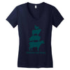 friends not food. Women's V-Neck T-Shirt