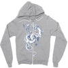 caged ii (a prequel) Zipper Hoodie