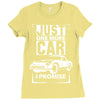Just One More Car I Promise Ladies Fitted T-Shirt
