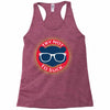 try not to suck Racerback Tank