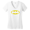 new batman Women's V-Neck T-Shirt