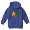 scaredy cats Youth Hoodie