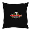 chicken of the cave Throw Pillow