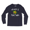 world's best sister with flowers. Long Sleeve Shirts