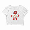 Ugandan Knuckles Crop Top