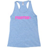 fighter breast cancer Racerback Tank