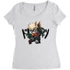 my hero academia katsuki bakugo Women's Triblend Scoop T-shirt