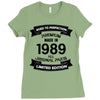 Premium Vintage  1989 Ladies Fitted T-Shirt