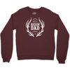 best buckin dad ever Crewneck Sweatshirt