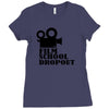 film school dropout Ladies Fitted T-Shirt