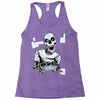 skull gamer Racerback Tank