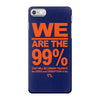 we are the 99% t shirt occupy wall street anti corporate greed black iPhone 7 Case