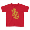 granate grenade waffe weapon krieg war pc game classic usa army Toddler T-shirt