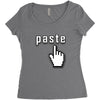Copy Paste Matching Women's Triblend Scoop T-shirt