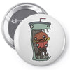 delicious aqua teens Pin-back button