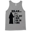i'm just here for the cake Tank Top