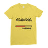 grandpa loading Ladies Fitted T-Shirt